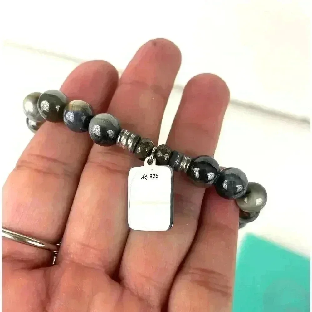 T Jazelle Bracelet To The‎ Moon & Back Sterling Silver TJ 925 With Box